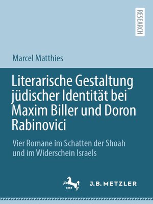 cover image of Literarische Gestaltung jüdischer Identität bei Maxim Biller und Doron Rabinovici